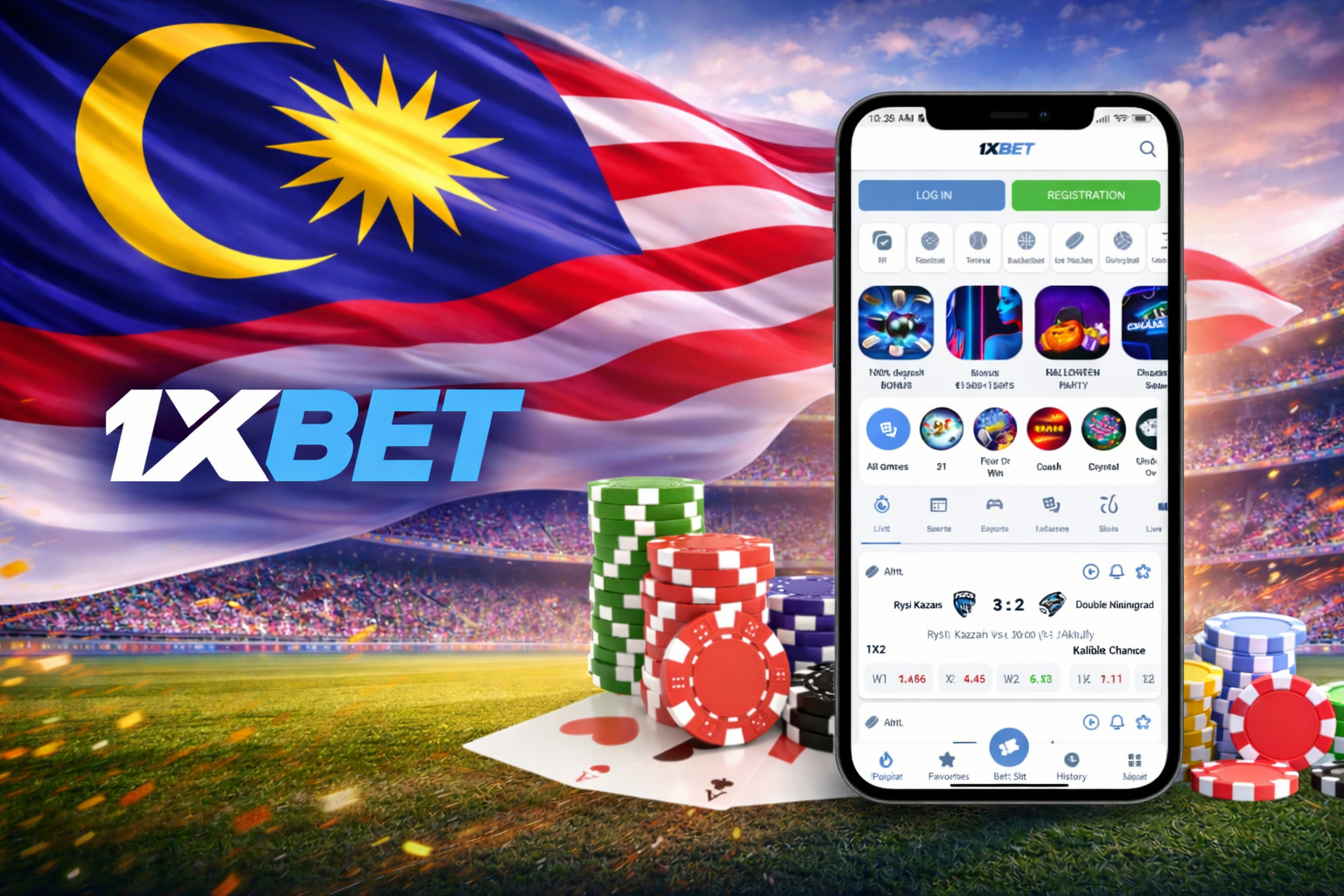 1xBet Malaysia App